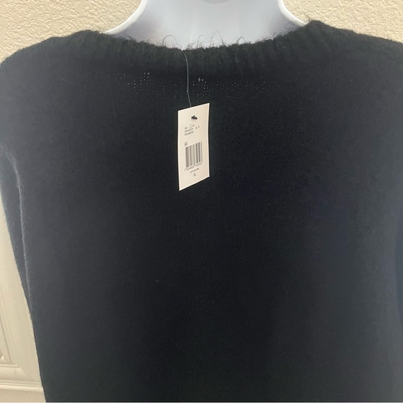 GUESS Rhinestone Logo Knit Tori Sweater. Sz. XL - Picture 3 of 9